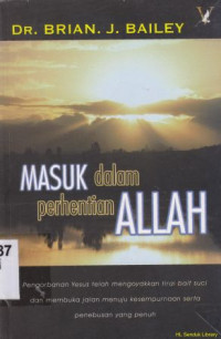 Image of Masuk dalam perhentian Allah :Eksposisi Kitab Ibrani