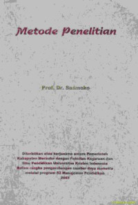 Image of Metode Penelitian