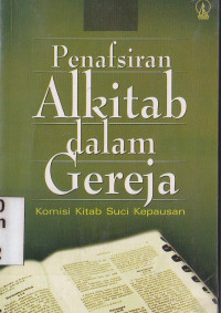 Image of Penafsiran alkitab dalam gereja : Komisi kitab suci kepausan