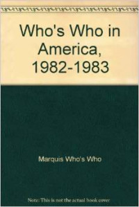 Image of Whos Who in America Vol.1