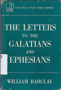 Image of The Letter To The Galatians and Ephesians
