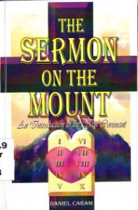 Image of The Sermon On The Mount : An Introduction To The New Govenant