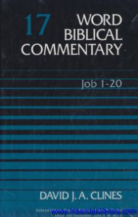 Image of Word Biblical Commentary - Vol 17 : Job 1-20