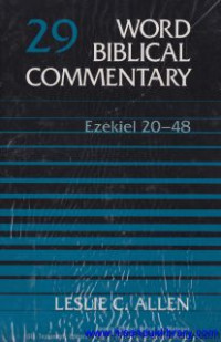 Image of Word Biblical Commentary - Vol.29 : Ezekiel 20-48