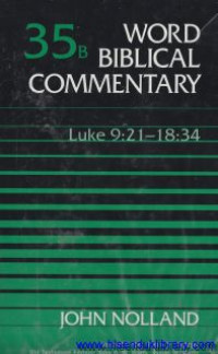 Image of Word Biblical Commentary - Vol.35b : Luke 9:21-18:34
