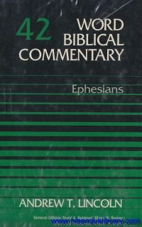 Image of Word Biblical Commentary - Vol.42: Ephesians