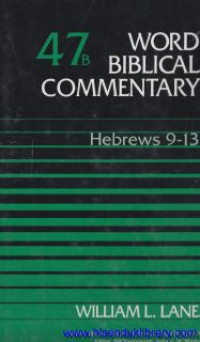 Image of Word Biblical Commentary - Vol.47b : Hebrews 9-13