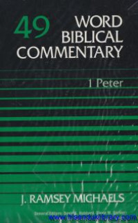 Image of Word Biblical Commentary - Vol.49: 1 Peter